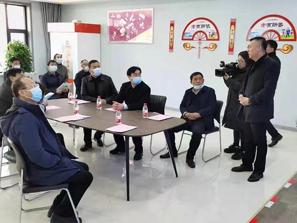 山西省民政厅副厅长琚李梅视察德赢VWIN山西运城项目地
